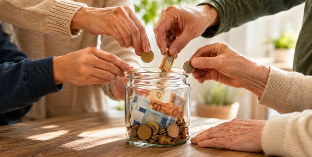 Viele kleine und größere Spenden helfen dabei, die Arbeit von „Nachbarn in Not“ zu ermöglichen.
